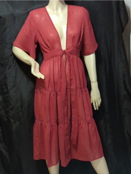feathers Other - Chiffon Outerwear
